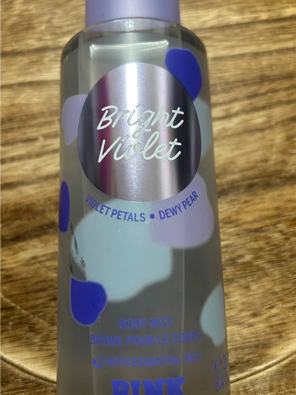 VS PINK Bright Violet Body Mist — Discontinued